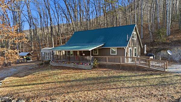 4.3 Acres of Residential Land with Home for Sale in Glenville, North Carolina