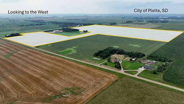 105 Acres of Agricultural & Residential Land for Auction in Platte, South Dakota