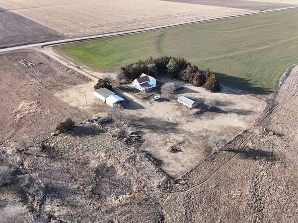 2.1 Acres of Land with Home for Sale in Sylvan Grove, Kansas