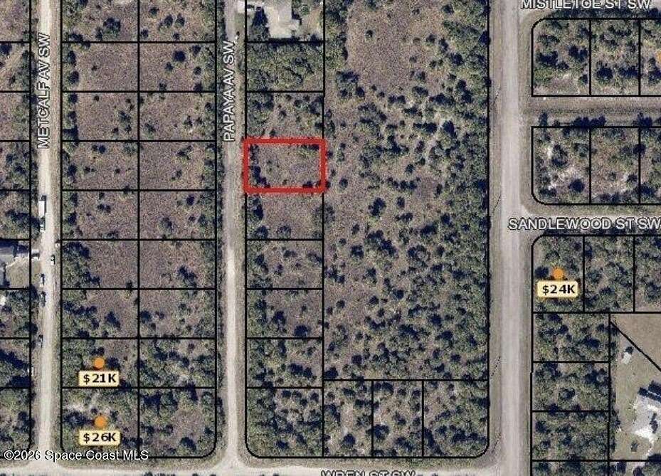 0.23 Acres of Residential Land for Sale in Palm Bay, Florida