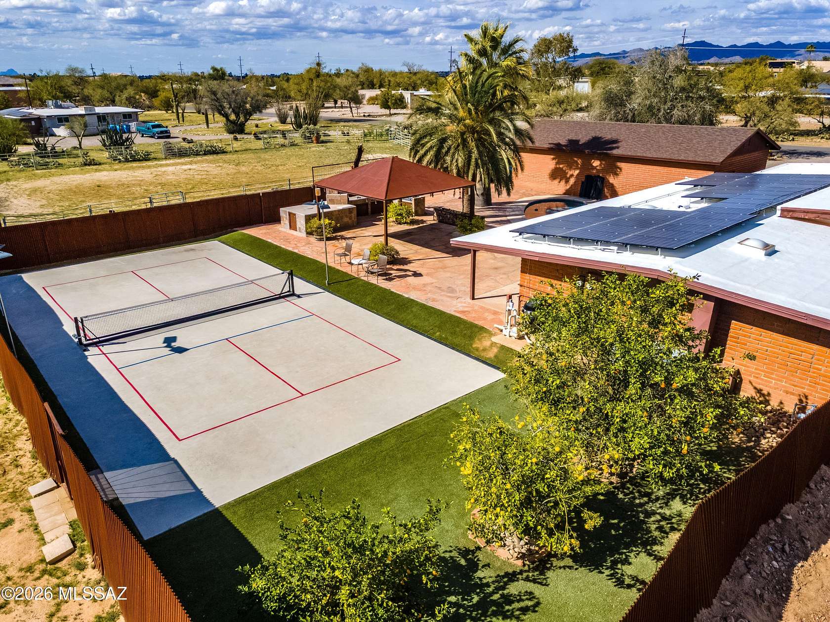 1.6 Acres of Land with Home for Sale in Tucson, Arizona