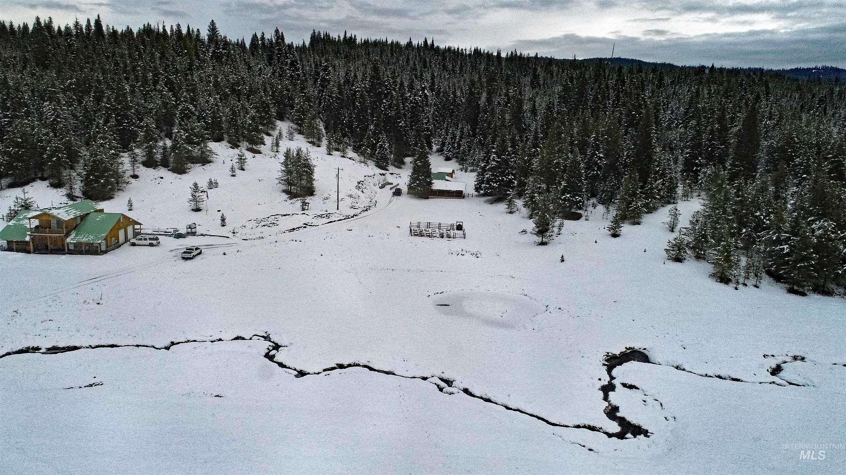 56.6 Acres of Land with Home for Sale in Elk City, Idaho