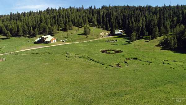 56.6 Acres of Recreational Land with Home for Sale in Elk City, Idaho