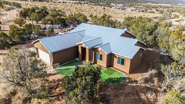3.57 Acres of Land with Home for Sale in Edgewood, New Mexico