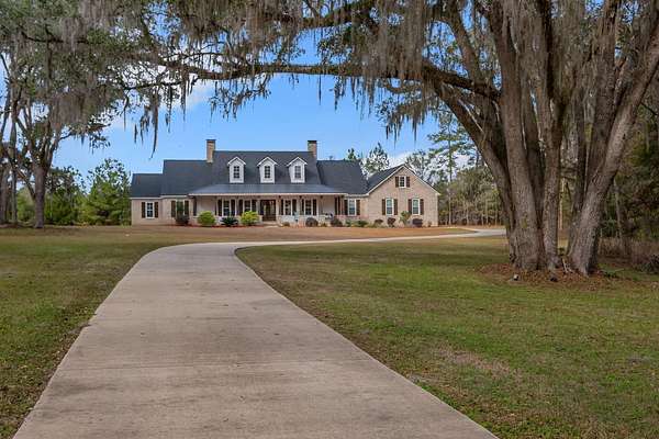 3.49 Acres of Residential Land with Home for Sale in Tallahassee, Florida