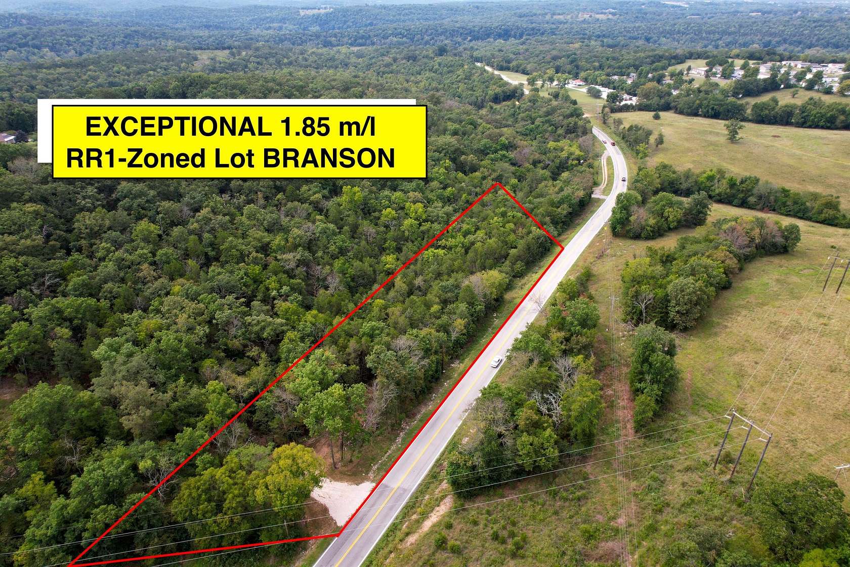 1.85 Acres of Land for Sale in Branson, Missouri