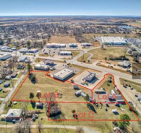 1.89 Acres of Commercial Land for Sale in Checotah, Oklahoma