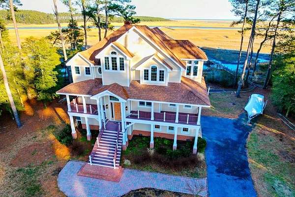3.8 Acres of Land with Home for Sale in Accomac, Virginia