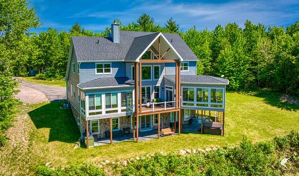 13.7 Acres of Land with Home for Sale in St. Regis Falls, New York