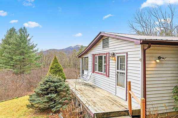 3.16 Acres of Land with Home for Sale in Franklin, North Carolina