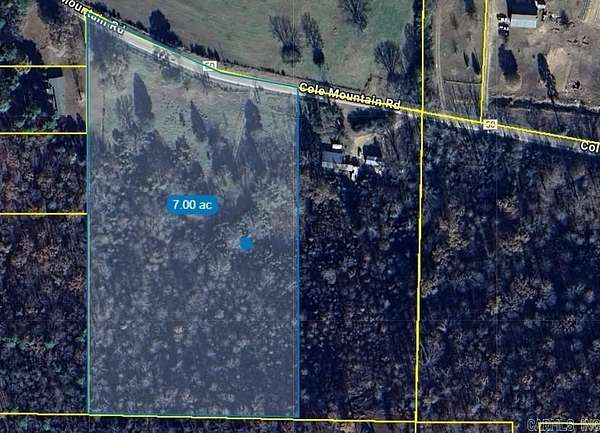 7 Acres of Land for Sale in Springfield, Arkansas
