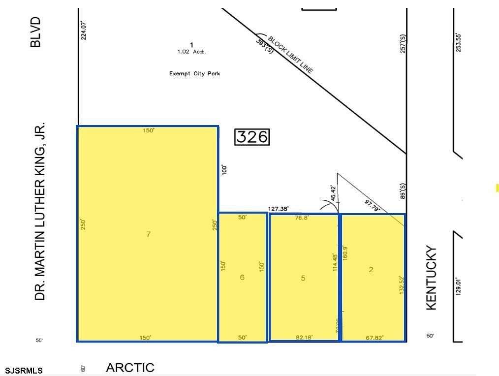 1 Acre of Commercial Land for Sale in Atlantic City, New Jersey