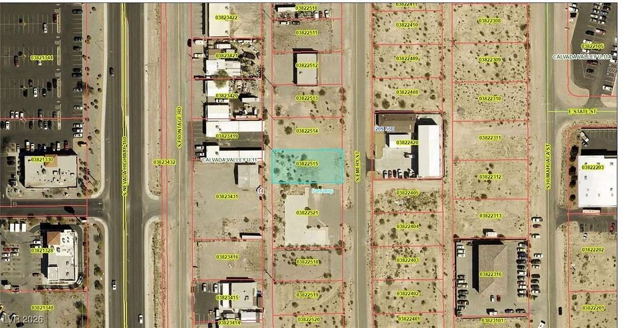 0.21 Acres of Commercial Land for Sale in Pahrump, Nevada