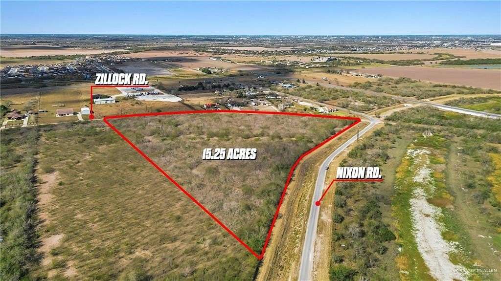 15.3 Acres of Land for Sale in San Benito, Texas