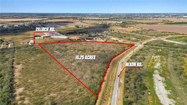 15.3 Acres of Land for Sale in San Benito, Texas