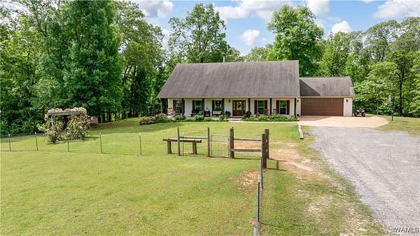 9 Acres of Land with Home for Sale in Tuscaloosa, Alabama