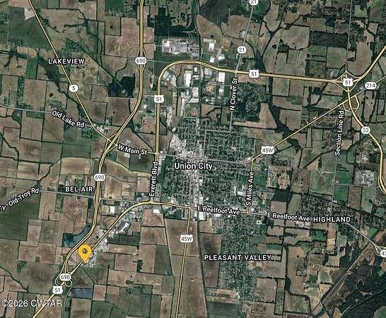 1.54 Acres of Land for Sale in Union City, Tennessee