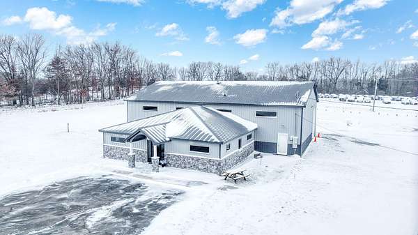 2.42 Acres of Improved Commercial Land for Sale in Clarklake, Michigan