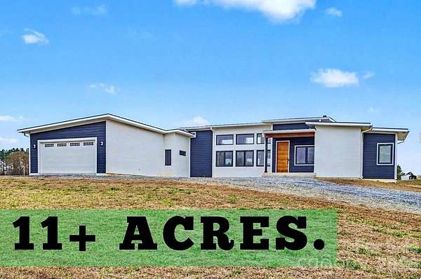 11.4 Acres of Land with Home for Sale in Albemarle, North Carolina