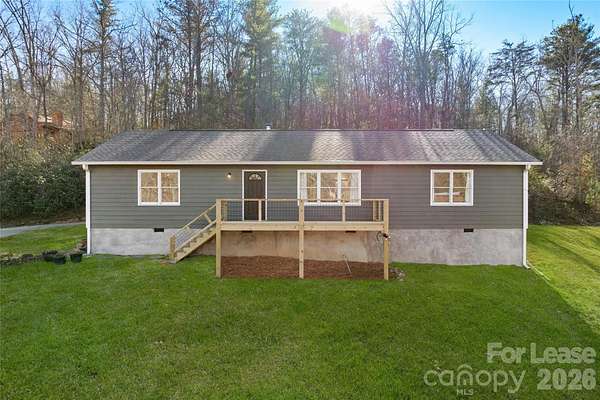 1.9 Acres of Residential Land with Home for Lease in Fairview, North Carolina