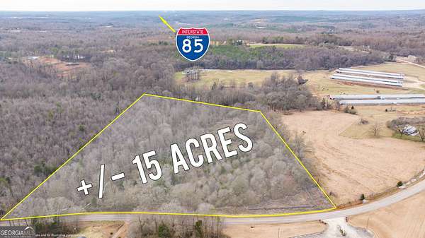 15 Acres of Land for Sale in Eastanollee, Georgia