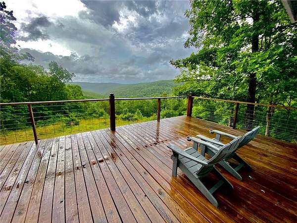 40 Acres of Recreational Land with Home for Sale in Kingston, Arkansas