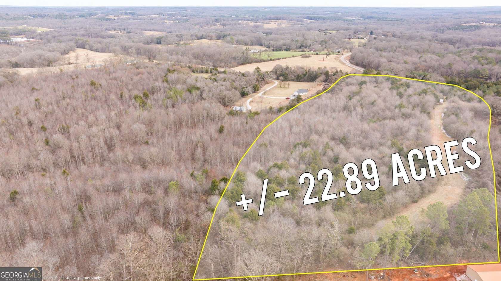 22.9 Acres of Land for Sale in Eastanollee, Georgia