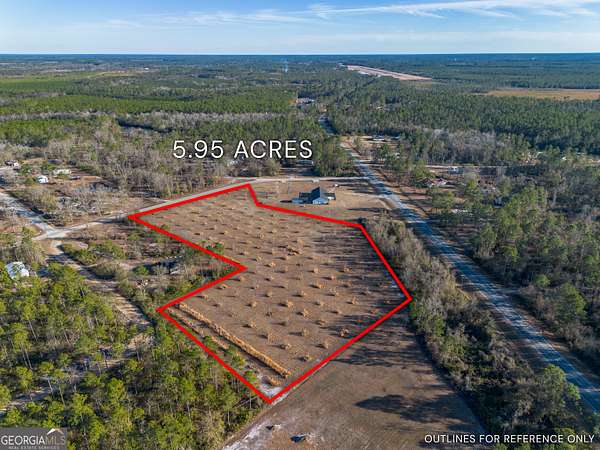 6 Acres of Residential Land for Sale in Homerville, Georgia
