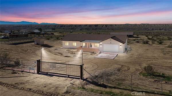 4.58 Acres of Residential Land with Home for Sale in Oro Grande, California