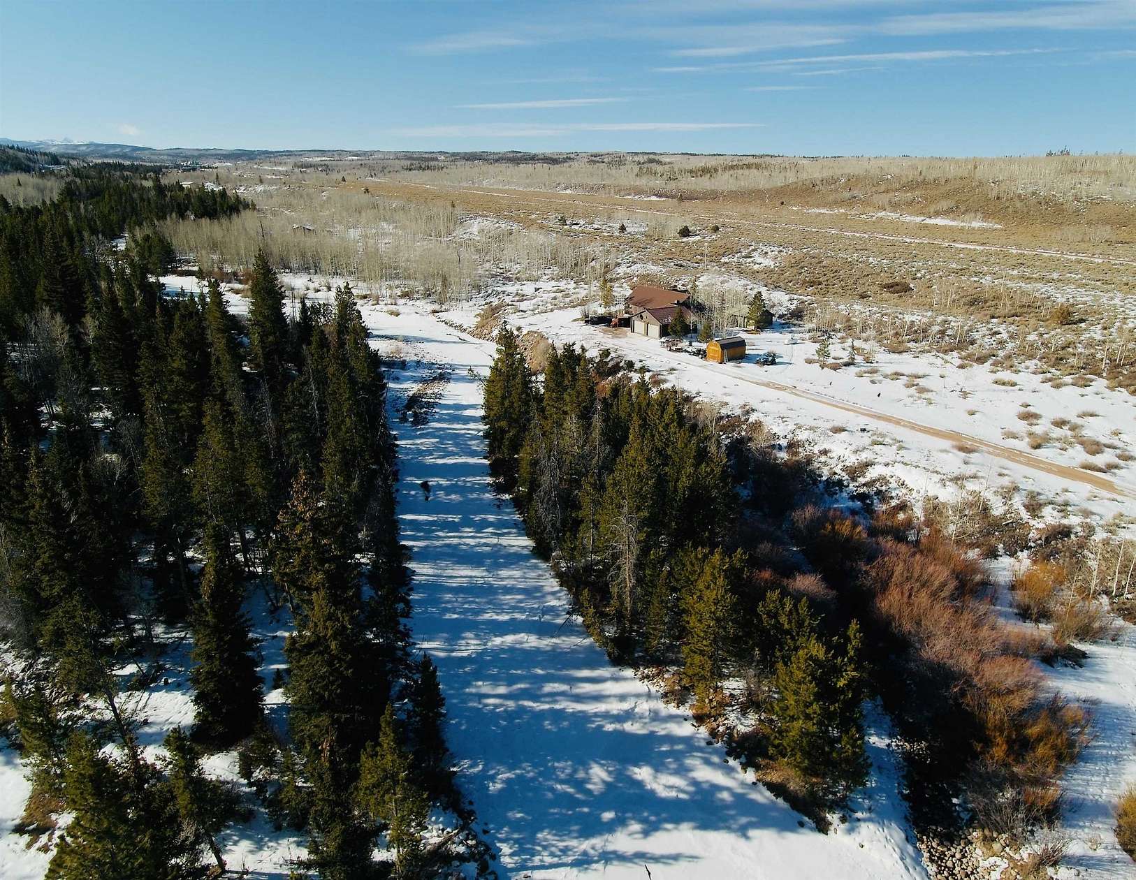 7.12 Acres of Land with Home for Sale in Robertson, Wyoming