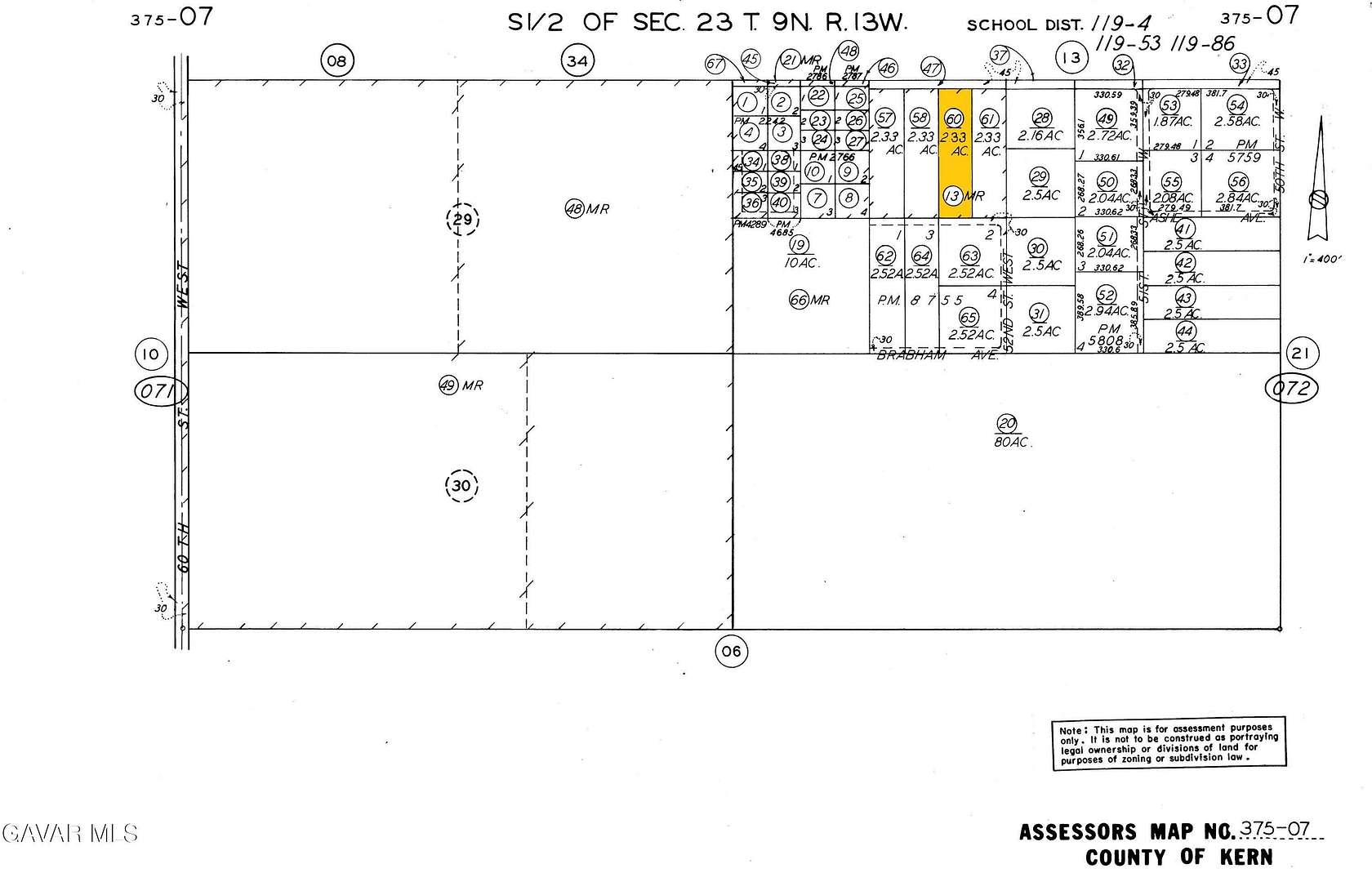 9.83 Acres of Land for Sale in Rosamond, California