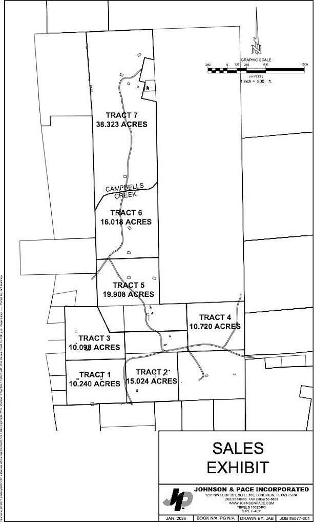 10.1 Acres of Recreational Land for Sale in White Oak, Texas