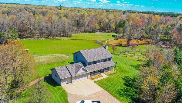 40 Acres of Land with Home for Sale in Wisconsin Rapids, Wisconsin