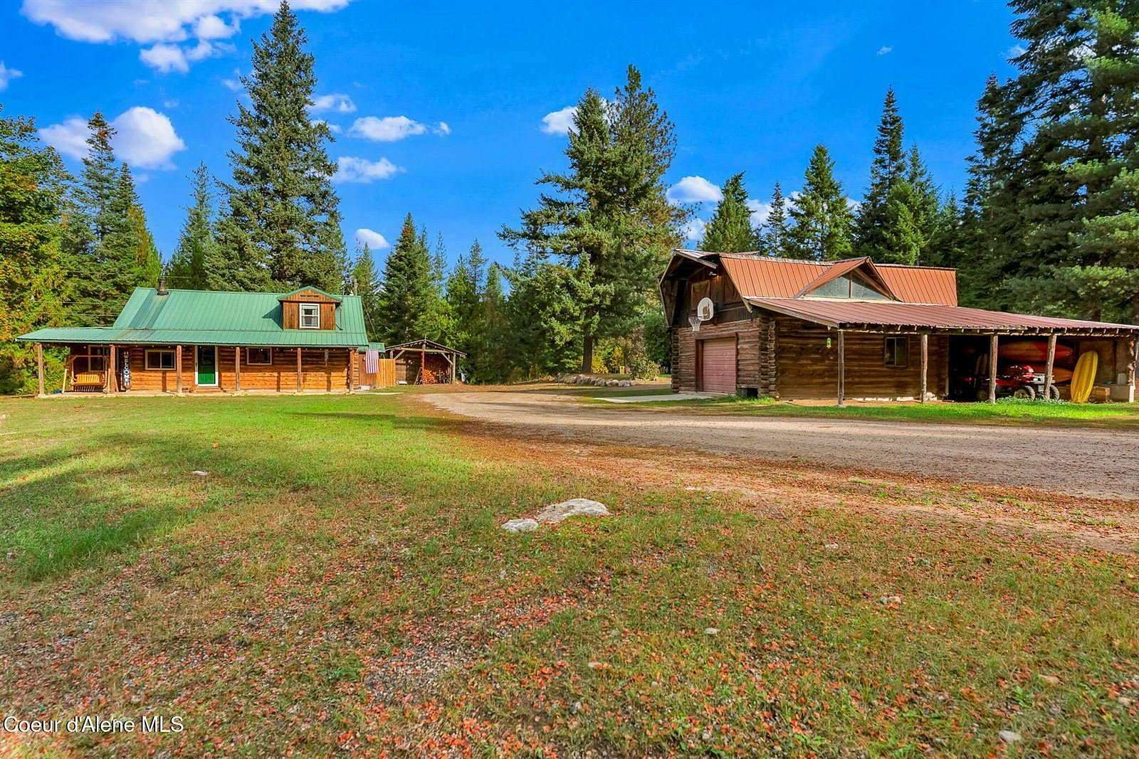 10.2 Acres of Land with Home for Sale in Spirit Lake, Idaho