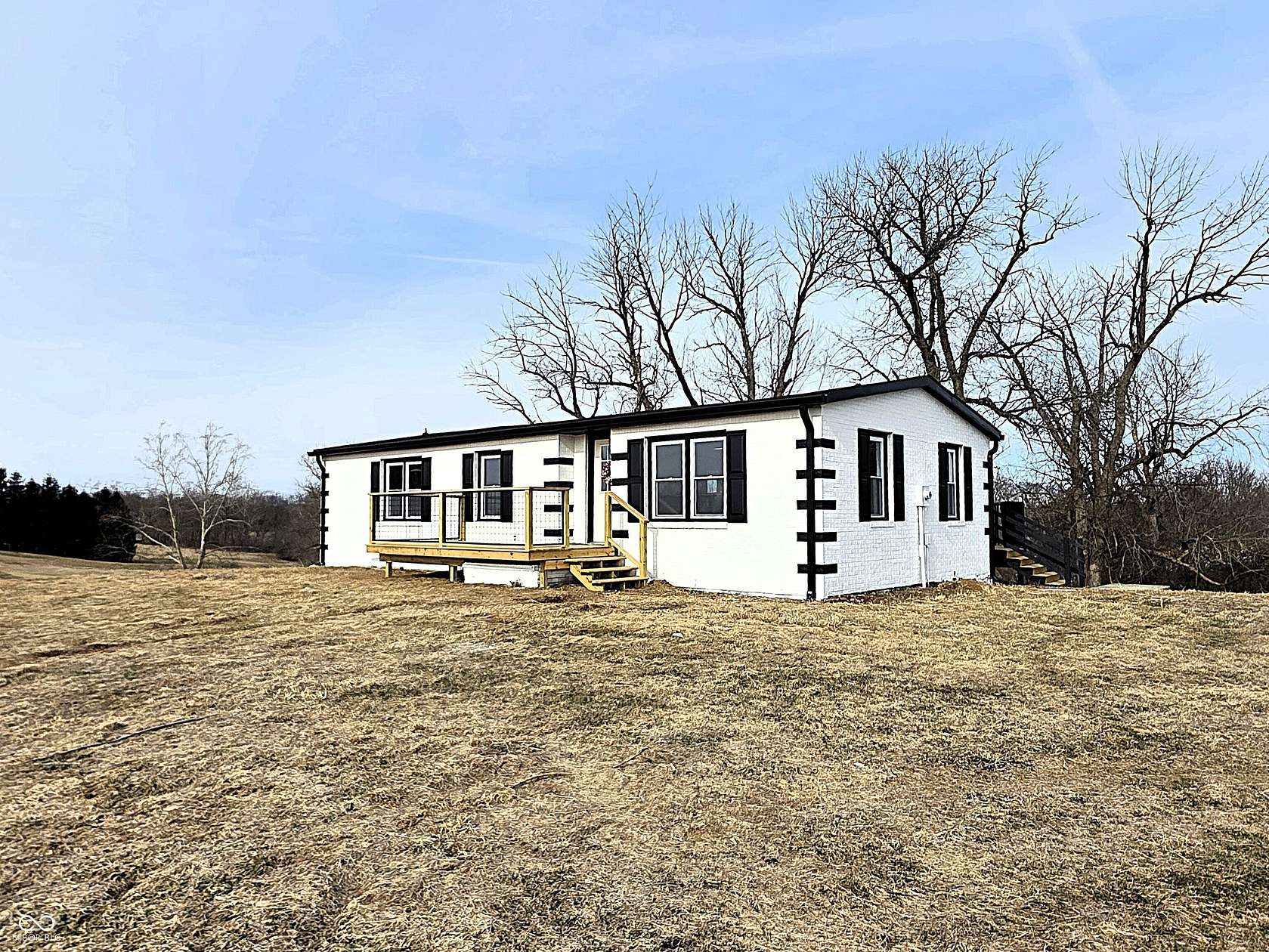 5.5 Acres of Residential Land with Home for Sale in North Salem, Indiana