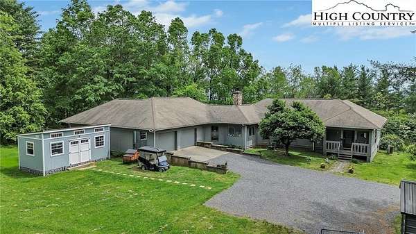 5.88 Acres of Land with Home for Sale in Jefferson, North Carolina