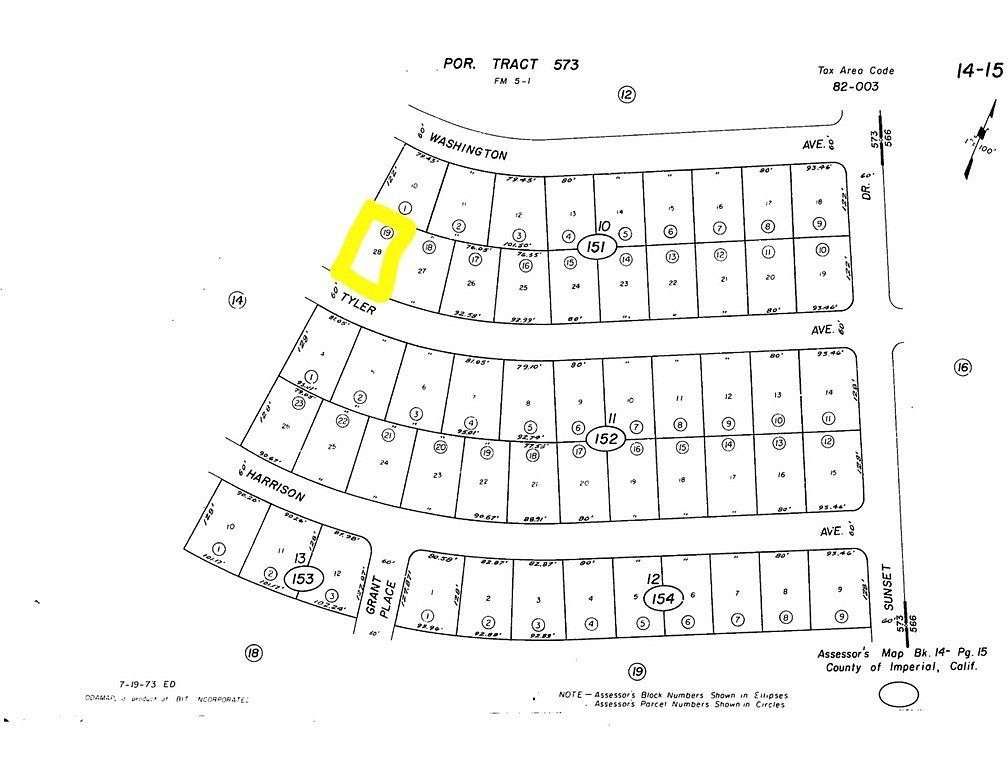 0.24 Acres of Residential Land for Sale in Thermal, California