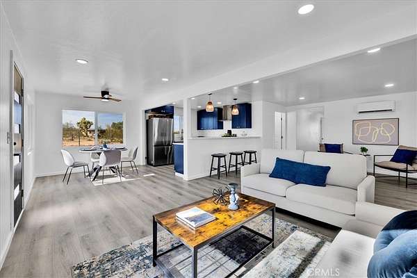 2.5 Acres of Residential Land with Home for Sale in Landers, California