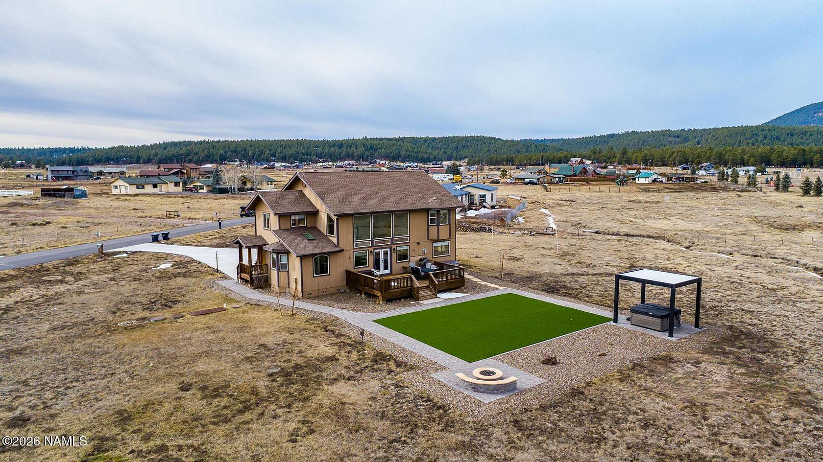 2.5 Acres of Land with Home for Sale in Flagstaff, Arizona