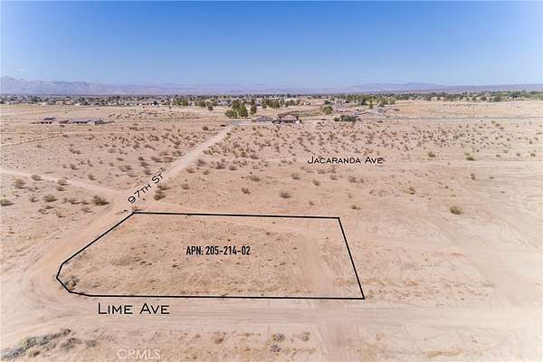 0.3 Acres of Land for Sale in California City, California