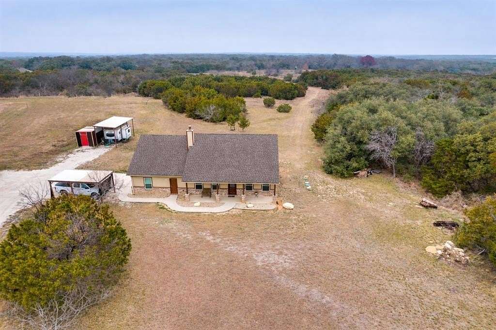 14.5 Acres of Land with Home for Sale in Whitney, Texas