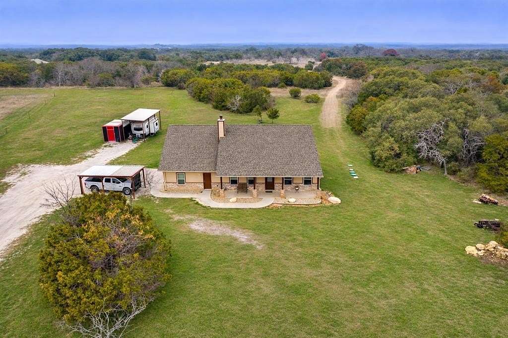 14.5 Acres of Land with Home for Sale in Whitney, Texas