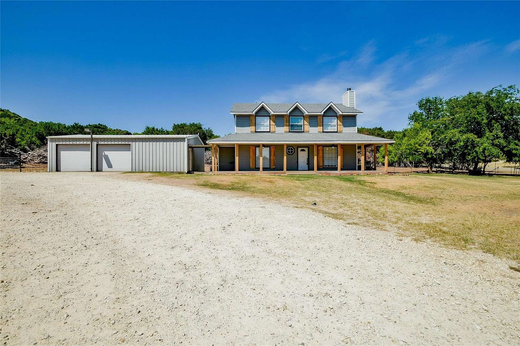2 Acres of Land with Home for Sale in Granbury, Texas