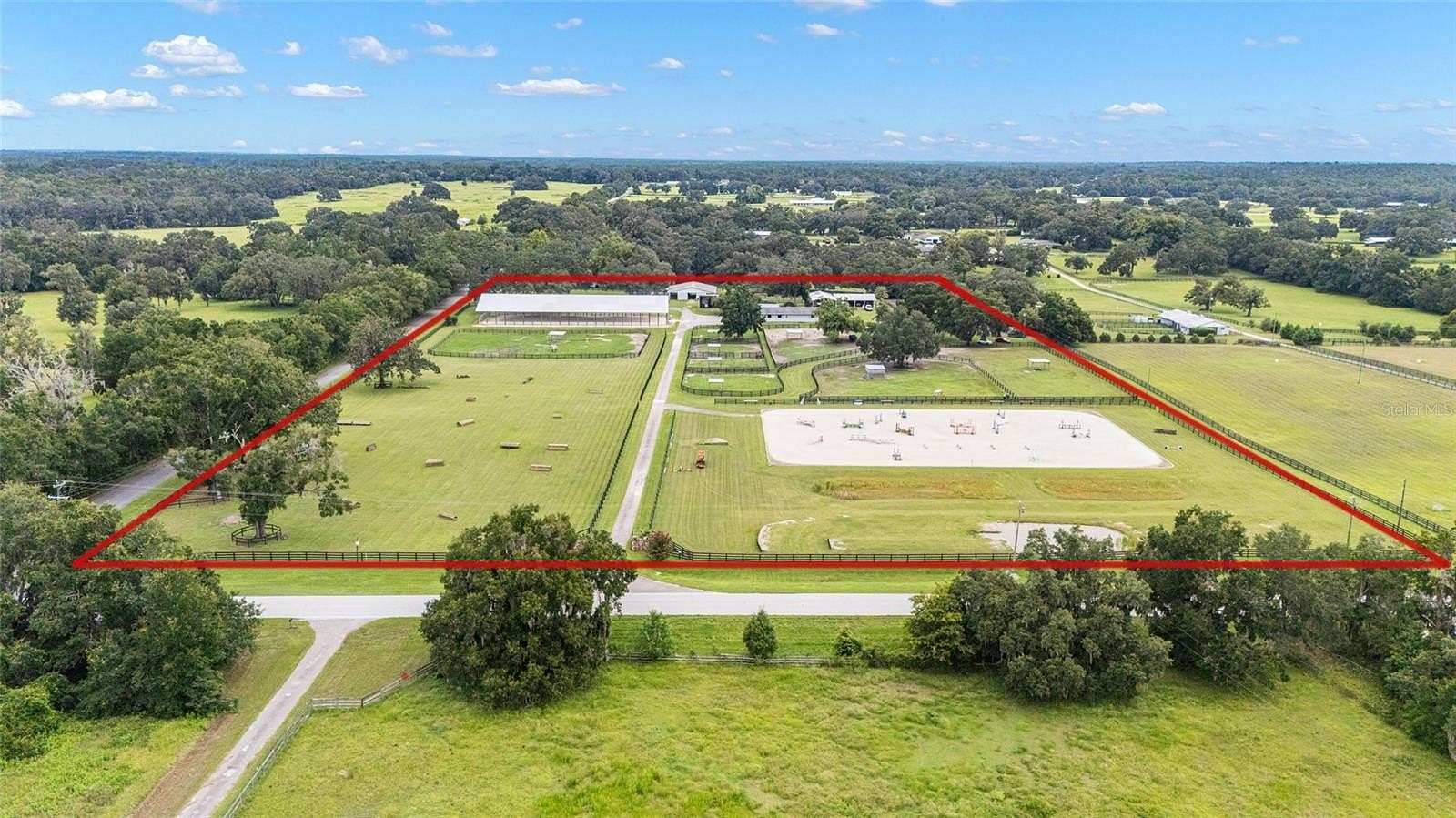 23.3 Acres of Land with Home for Sale in Williston, Florida