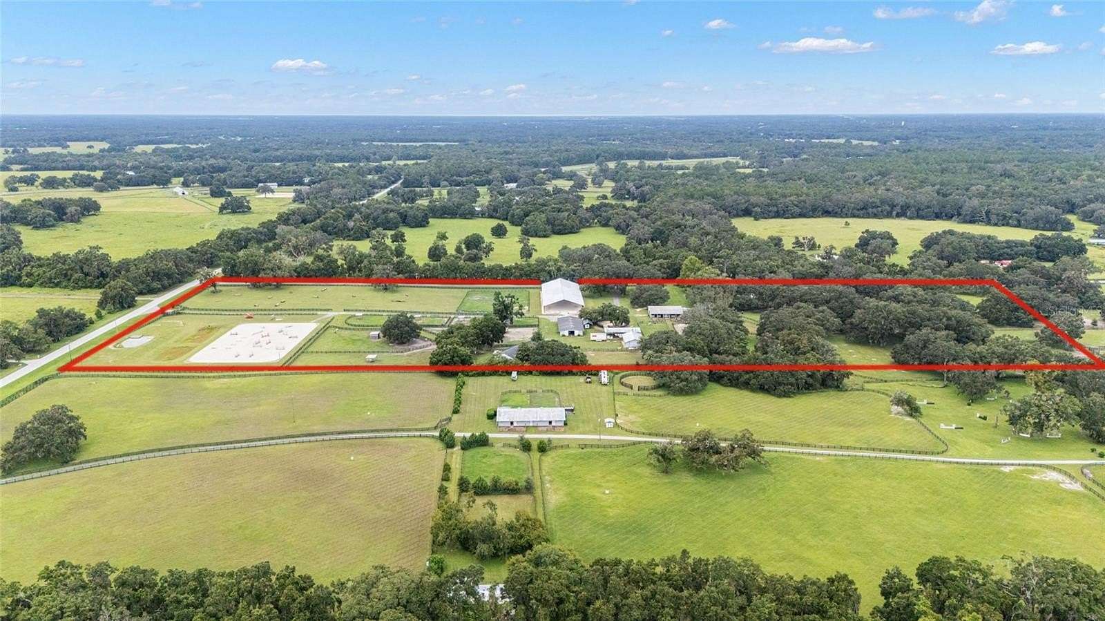 23.3 Acres of Land with Home for Sale in Williston, Florida