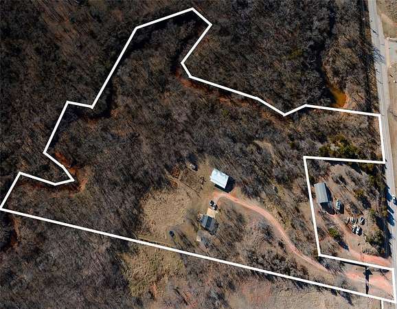 10.2 Acres of Land with Home for Sale in Edmond, Oklahoma