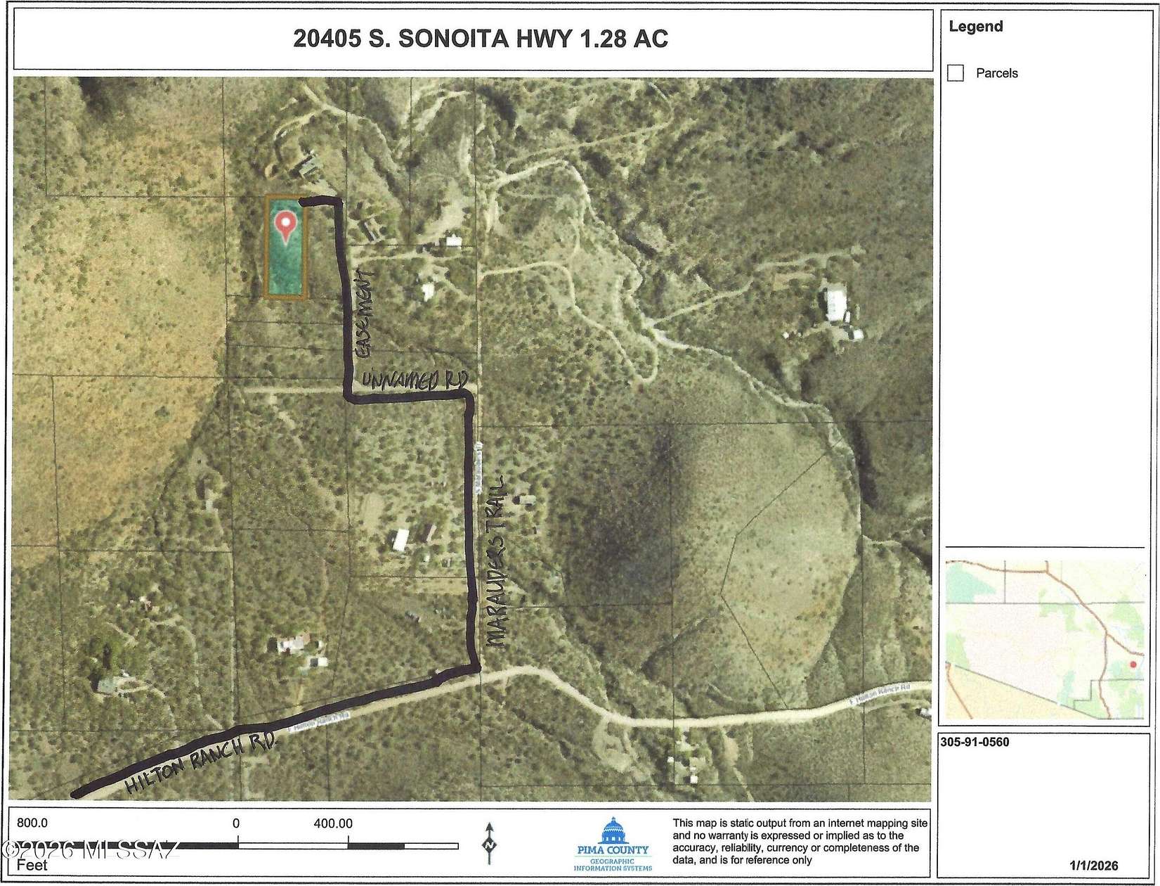 1.28 Acres of Land for Sale in Vail, Arizona