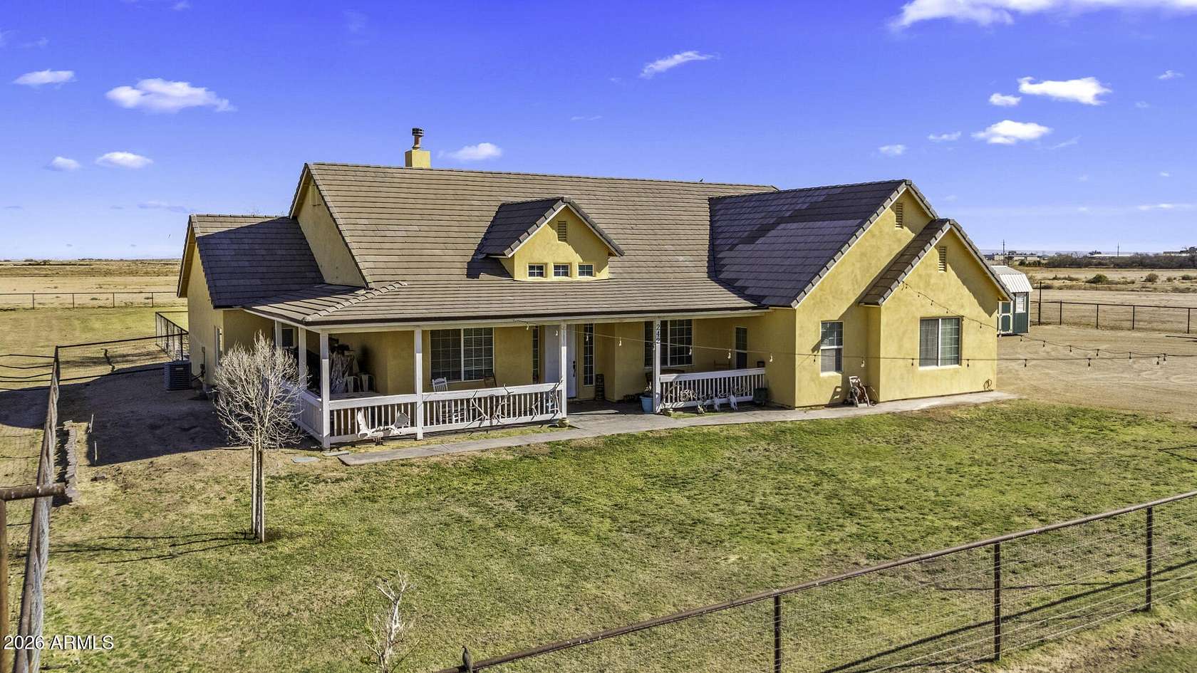 3 Acres of Residential Land with Home for Sale in Casa Grande, Arizona