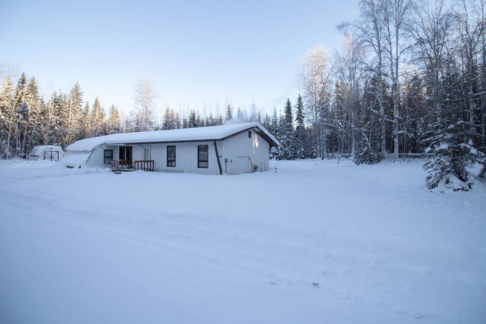 2.5 Acres of Land with Home for Sale in North Pole, Alaska