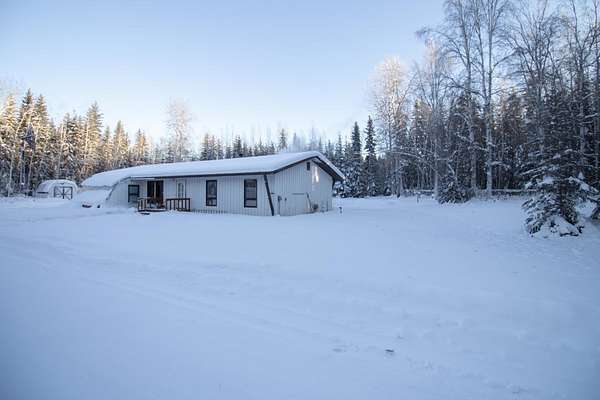 2.5 Acres of Residential Land with Home for Sale in North Pole, Alaska